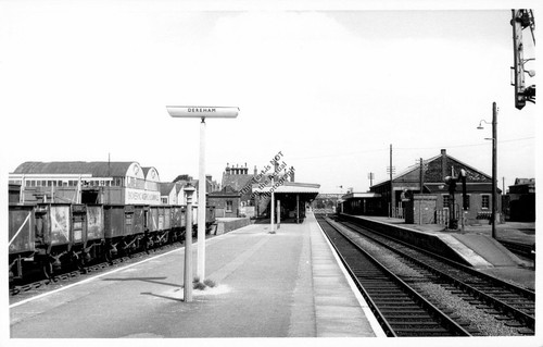 1964 dereham train station - 1964,