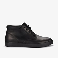 Clarks Mens Lockton Mid Black