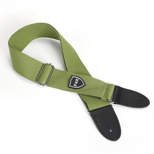 Adjustable cotton guitar strap - adjustable,