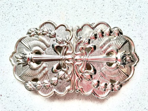 Sterling silver nurses buckle - sterling,