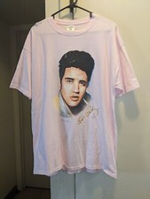 Elvis Presley Pale Pink Tees