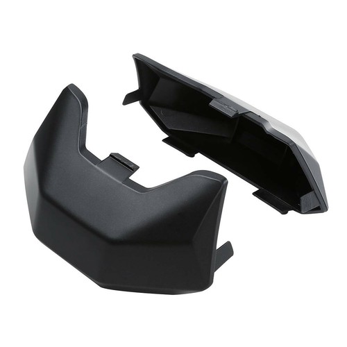 Matte black engine guard cover - black,