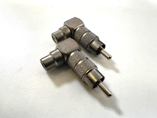 2 Right Angle 90 Degree RCA