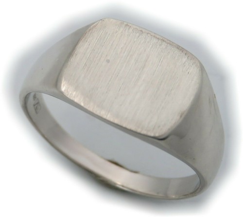 New mens ring rectangle silver - mens,