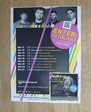 Enter Shikari UK Tour Dates 2020 Mini Poster music magazine Advert 28 X 20 cm