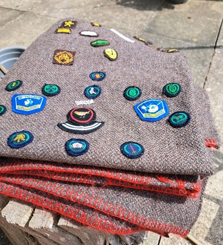 Vintage thick wool campfire - vintage,