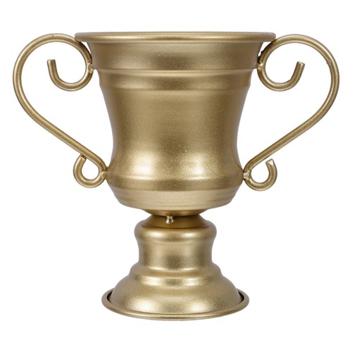 Urn planter metal flower - planter:,