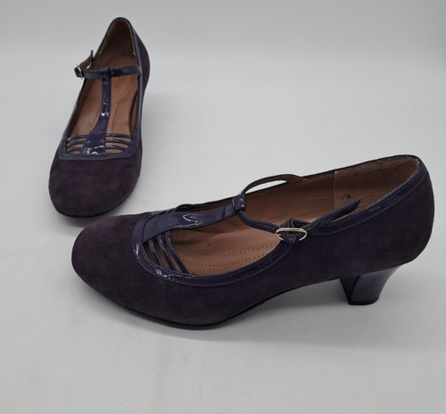 Hotter france suede patent - france, &