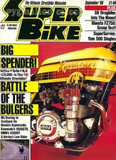 K75S BMW K100RT Kawasaki 1000GTR GL1200 Aspencade Harley Davidson FXRS XT500 YB4