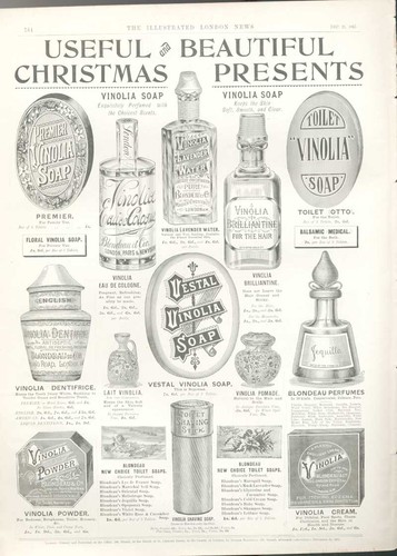 Old antique print advert - old,