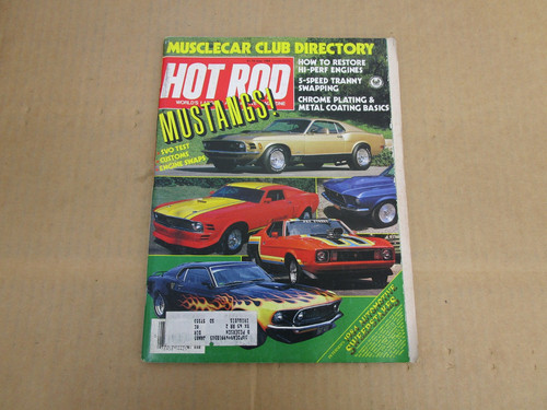 Hot rod magazine may 1984 - rod,