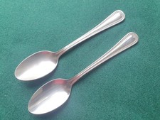 Vintage ONEIDA Duchess (Bead) - Tea Spoon x 2 Stainless Steel