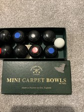 Vintage Mini carpet bowls