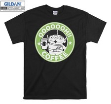 Disney Pixar Toy Story Cute Alien With Coff Hoodie Tshirt Men Women Unisex AC141