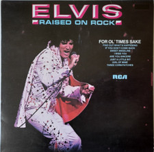 NM/EX ELVIS PRESLEY Raised On Rock VINYL LP 1973 RCA Orange Label Germany