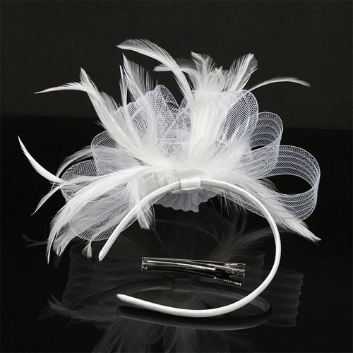 Clip wedding feather - clip,