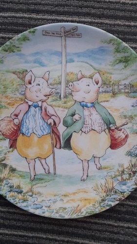 Beatrix potter plate - beatrix,
