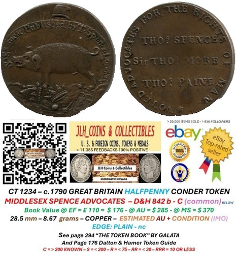 1790 penny conder - c.,