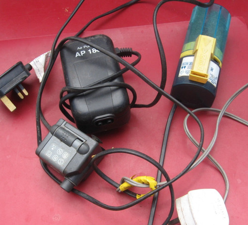 Aquarium air pump filter - pump, 3x