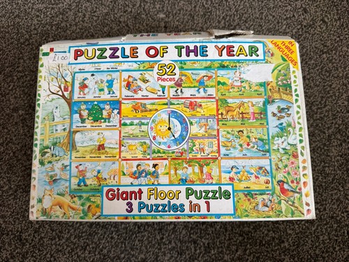 Puzzle the year giant - puzzle,