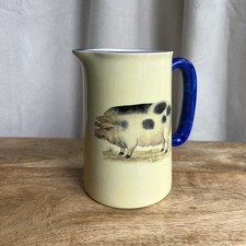 Heron Cross Pottery Jug