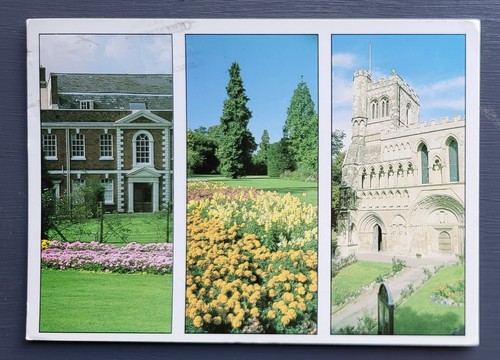 Vintage postcard used - vintage,