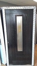 Brand New Black Door In A