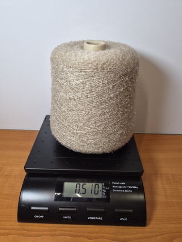 Textured boucle mixed fibres - textured,