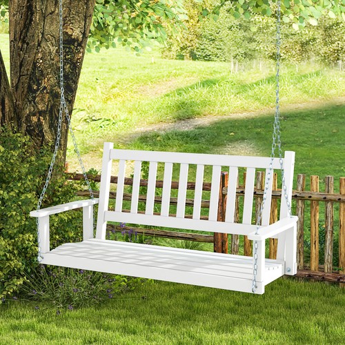 Wooden garden swing - wooden,