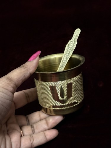 Brass vase urn - vase/urn, bowl