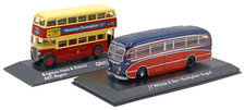 2 x Atlas Buses  1/76 Diecast
