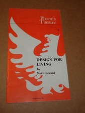 Jeremy Brett - Design For Living - 1973 Phoenix Theatre, London Programme