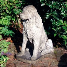 Springer Spaniel Stone Garden