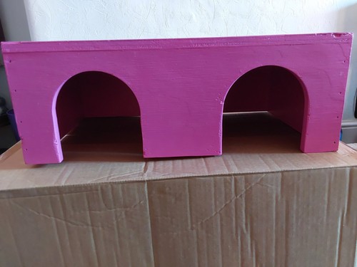Wooden guinea pig house