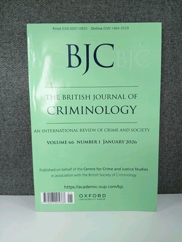 British journal criminology - british, of