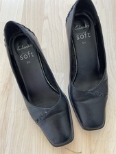 Cabin Crew Black Court Shoes