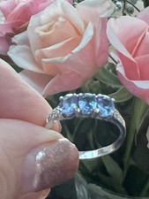 9ct White Gold Rare Tanzanite
