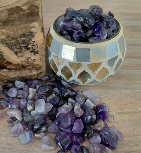 Amethyst crystal small natural - crystal,