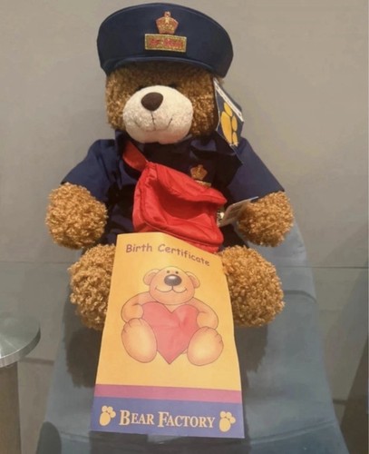 Bear factory mail plush - bear,