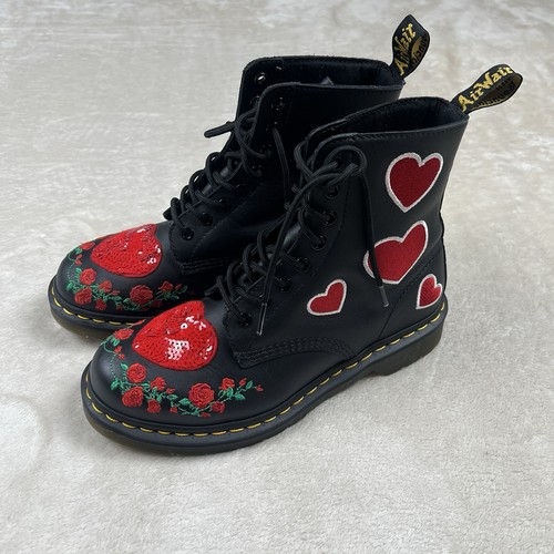 Martens 1460 pascal heart - martens,