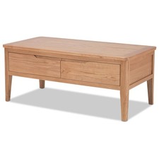 Cadley Oak Coffee Table with 4