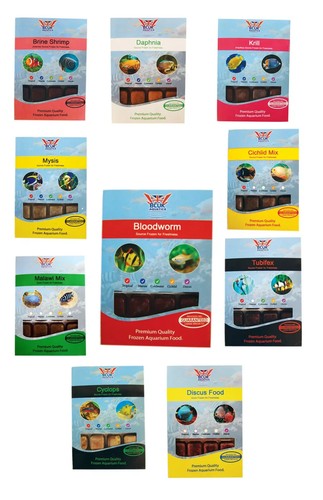 Frozen fish food - fish, 100g