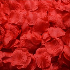 Rose Flower Petals Silk 100-500 Engagement Table Wedding Bed Decor Full Colour