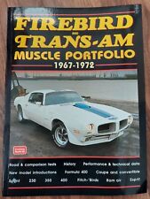 FIREBIRD AND TRANS-AM MUSCLE PORTFOLIO 1967-1972 by RM Clarke (Paperback 1998) 5