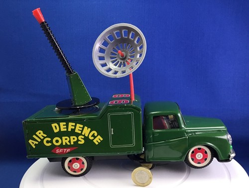 Vintage tinplate air - tinplate, defence