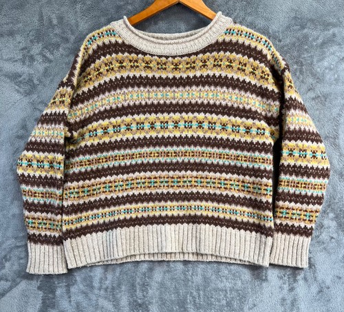 Toast striped fair isle - striped,