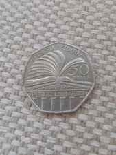 UK 50 Pence 2000 Elizabeth II
