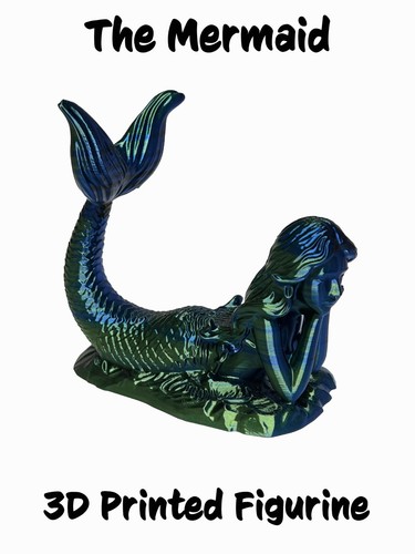 The mermaid printed - the,