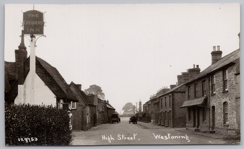 Westoning high street - high, showing