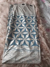 Door Curtain Blue/grey 52x85